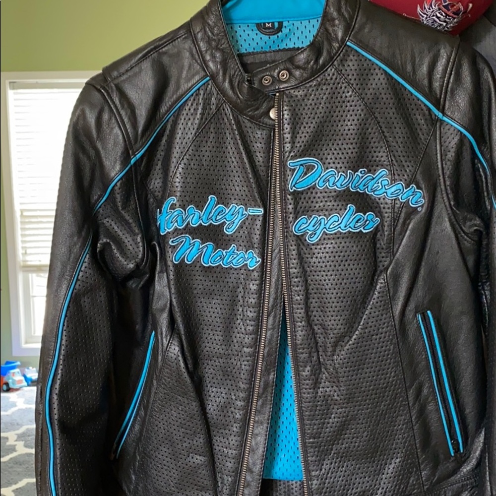 Ladies Harley Davidson leather jacket